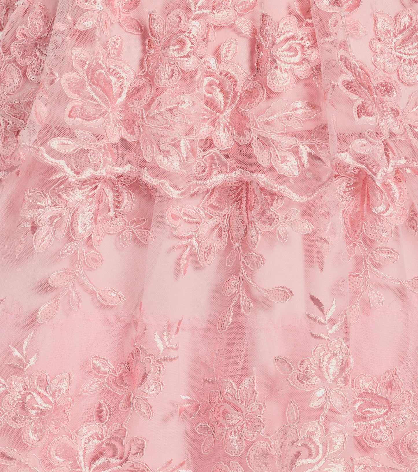 Andrea Corset Floral Embroidered A-Line Party Dress