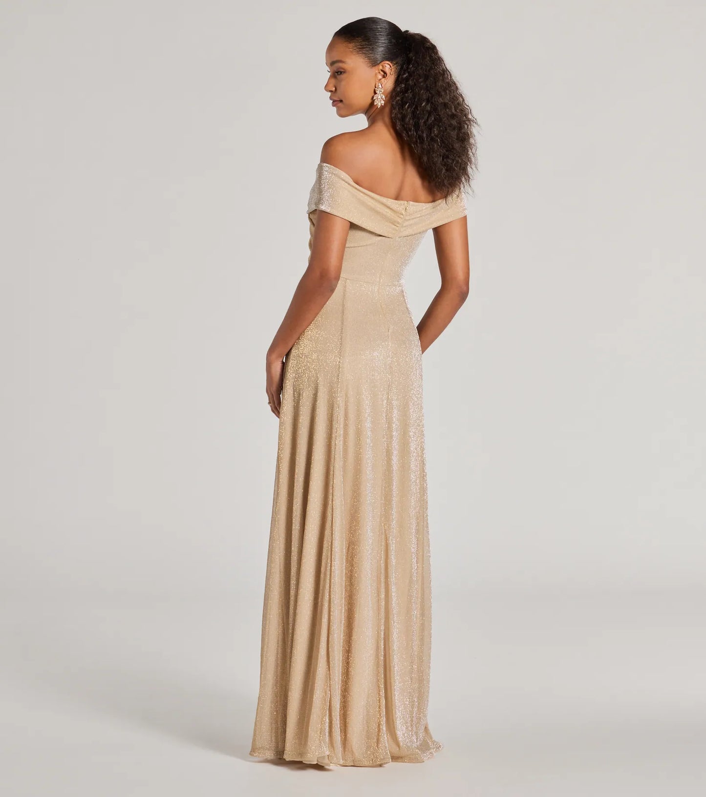 Rosella Lace Scallop Rhinestone Ribbon Belt Mermaid Dress