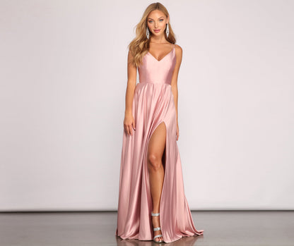Juliet Formal High Slit Dress