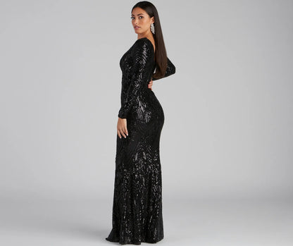 Ireland Formal Sequin Mermaid Dress
