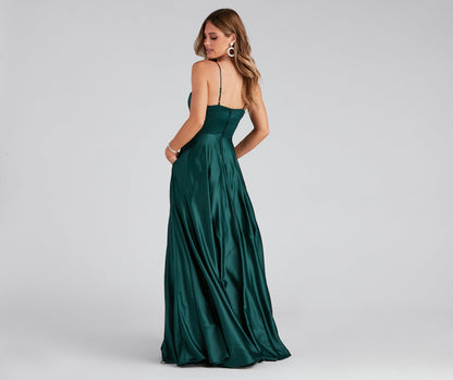 Juliet Formal High Slit Dress