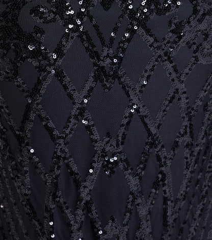 Esmeralda Halter Mermaid Sequin Formal Dress