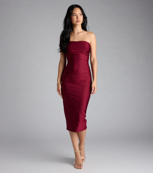 Instant Connection Tube Midi Dress