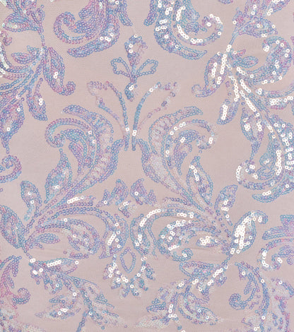 Ethereal Beauty Iridescent Sequin Mini Dress