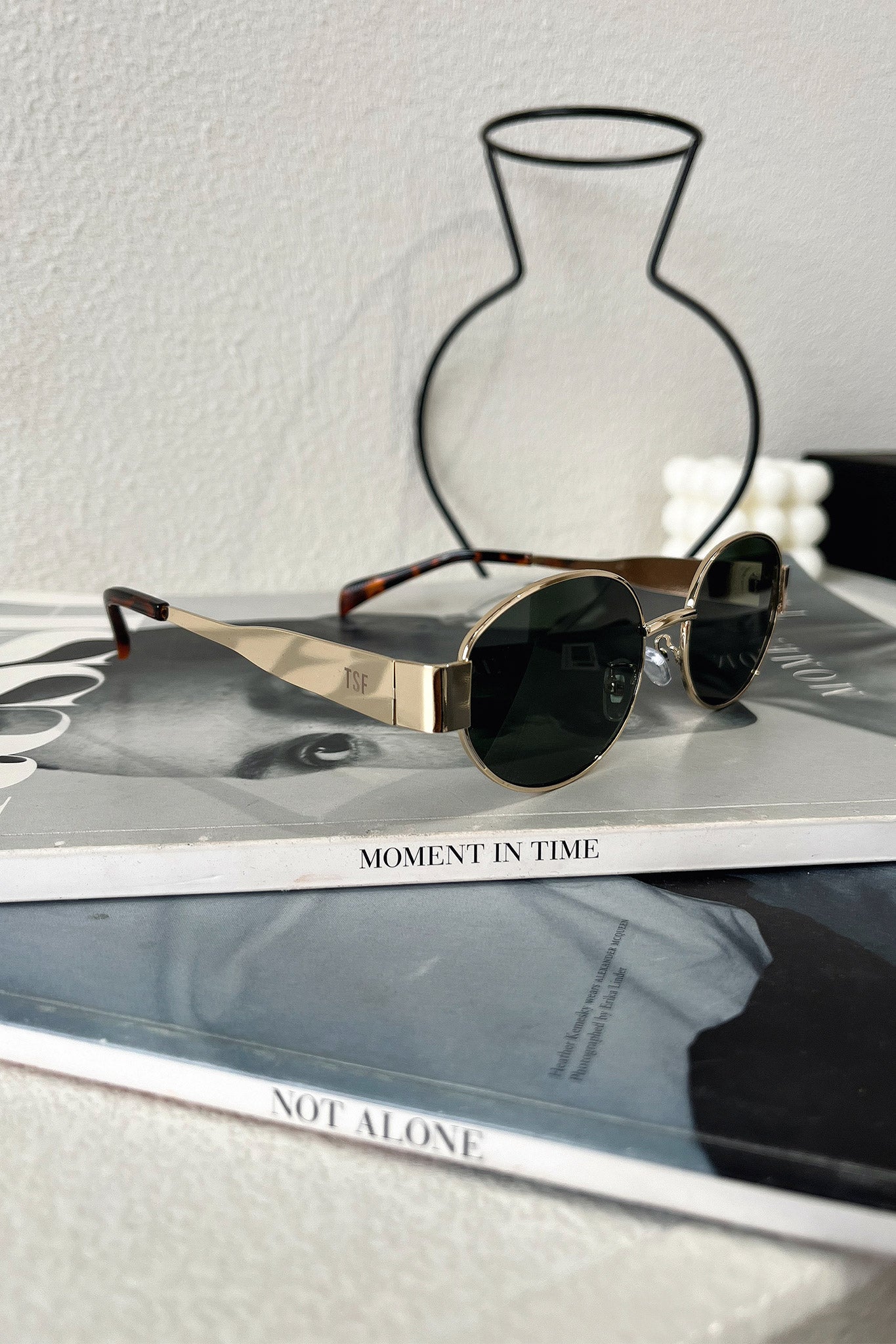 Adonis Sunglasses - Gold/Green