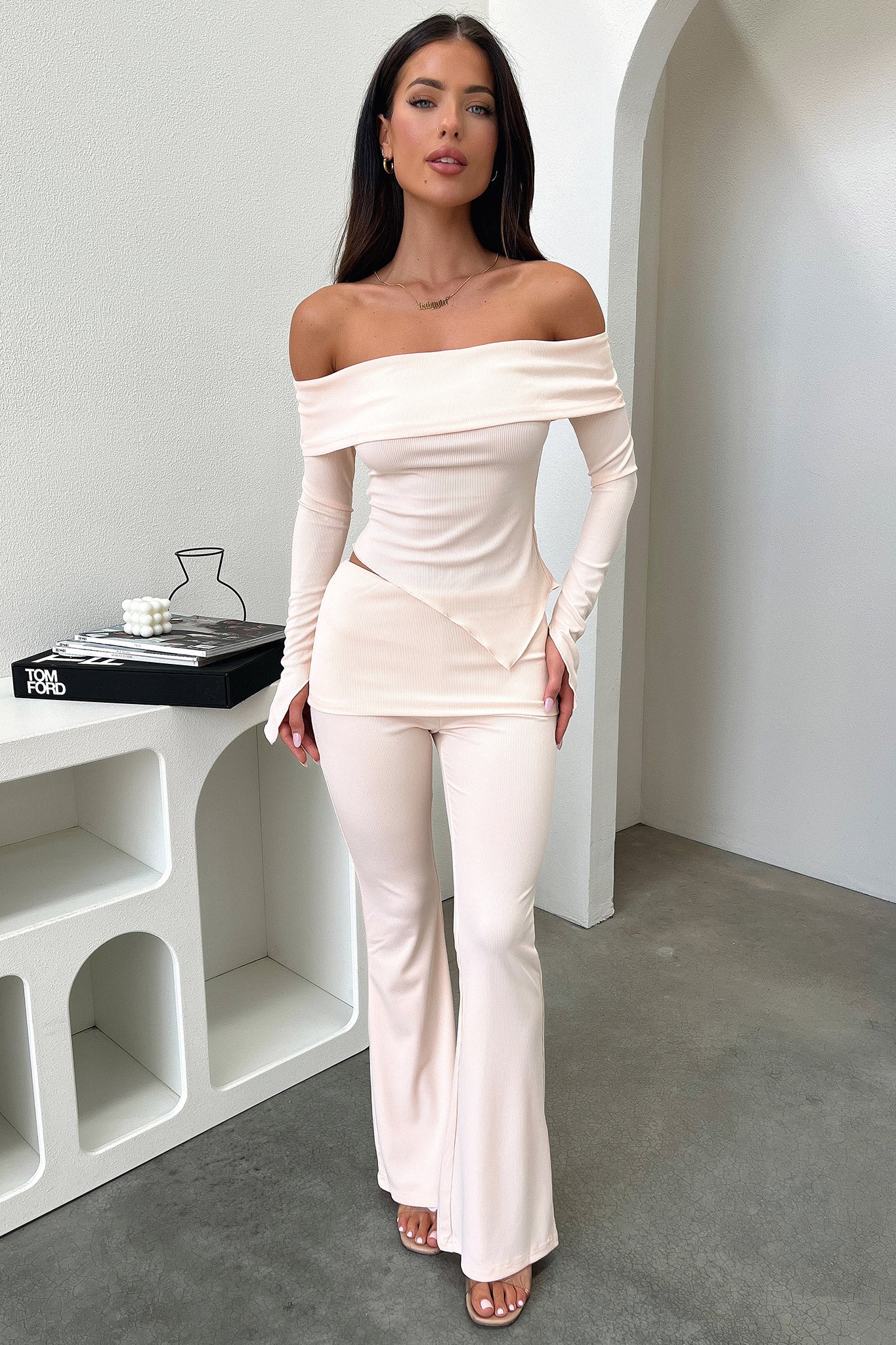 Aniston Pants - Beige