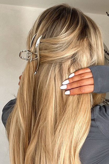 Emiko Claw Clip - Silver