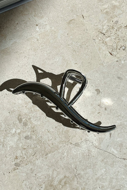 Emiko Claw Clip - Silver