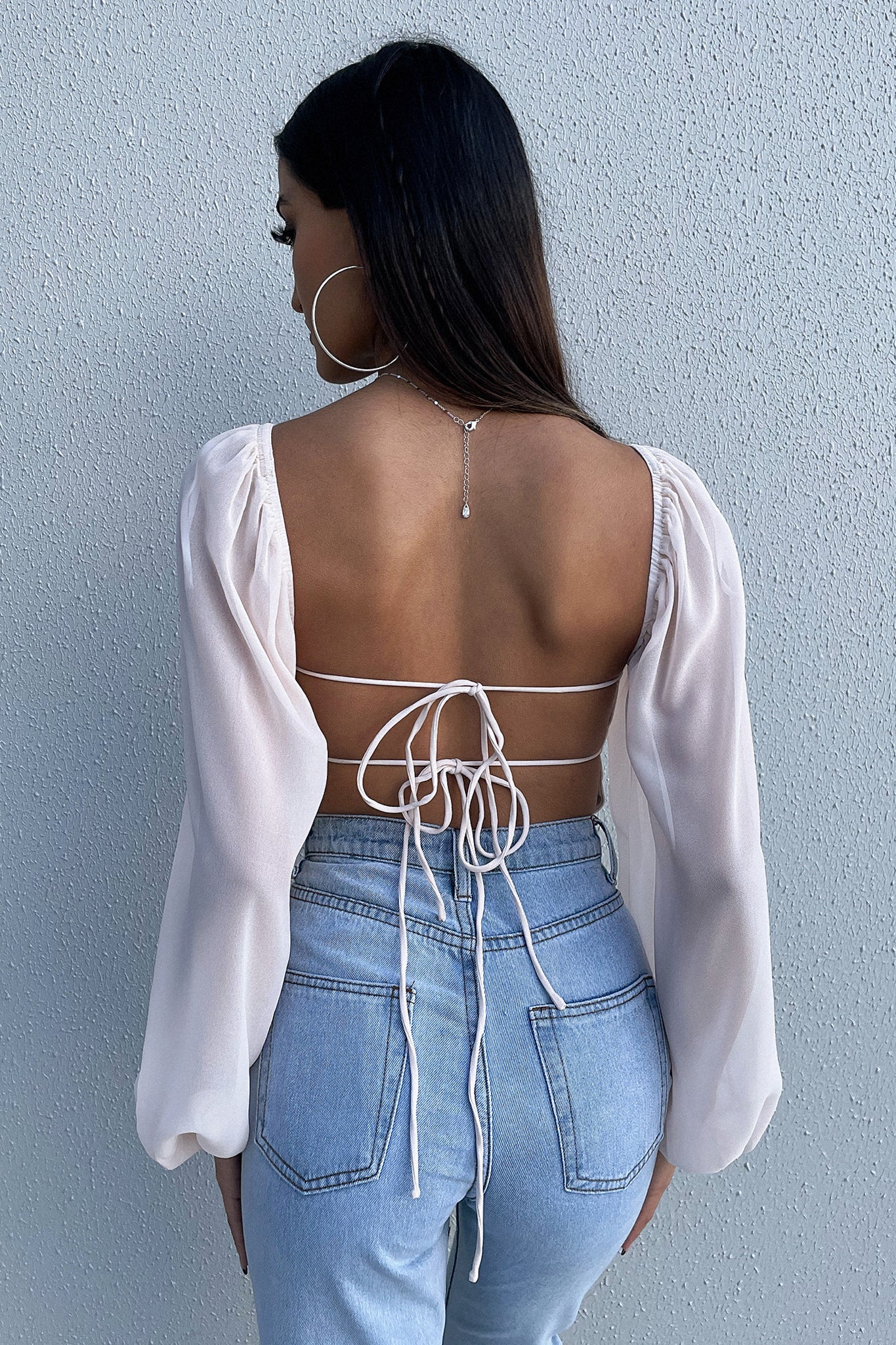Christina Bodysuit - Light Peach