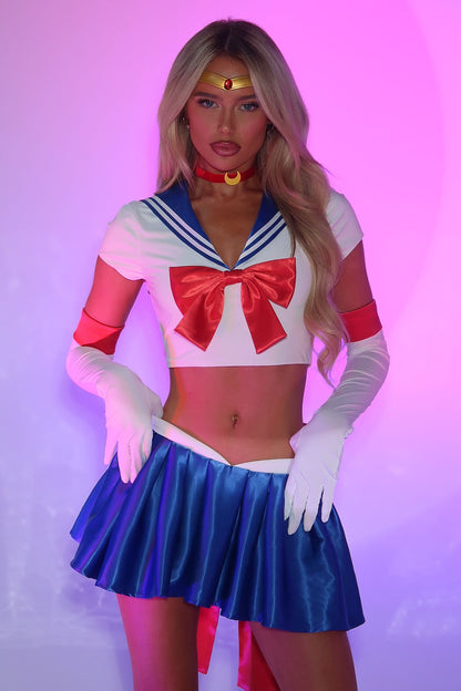 Cosmic Power 3 Piece Set - White/Blue