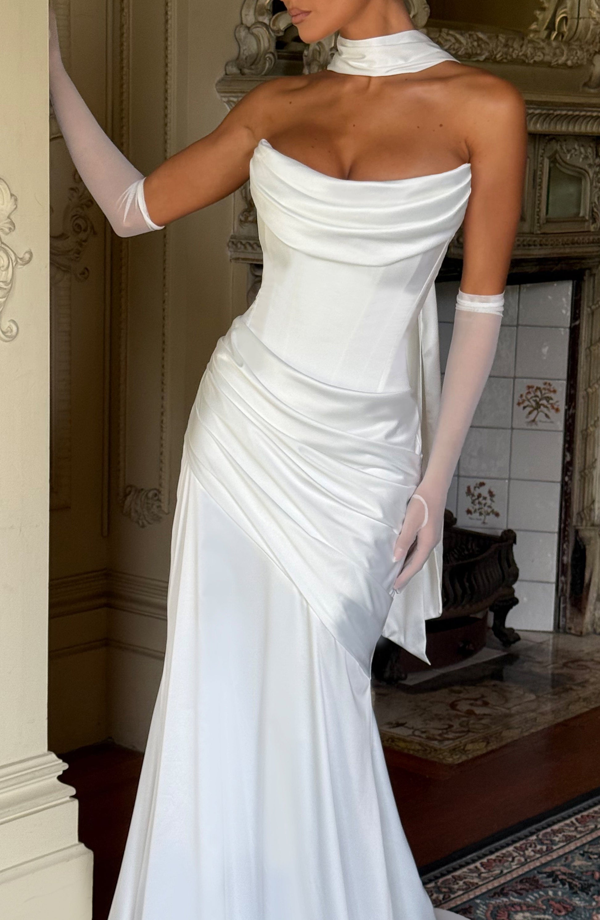 Sybil Scarf - Ivory